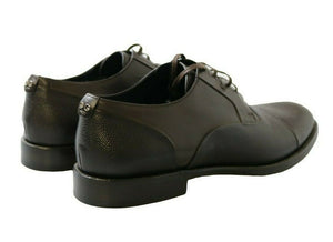Braun Leder Laceups Kleid Herrenschuhe