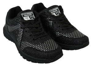 Schwarz Laufen Jasmines Turnschuhe Schuhe