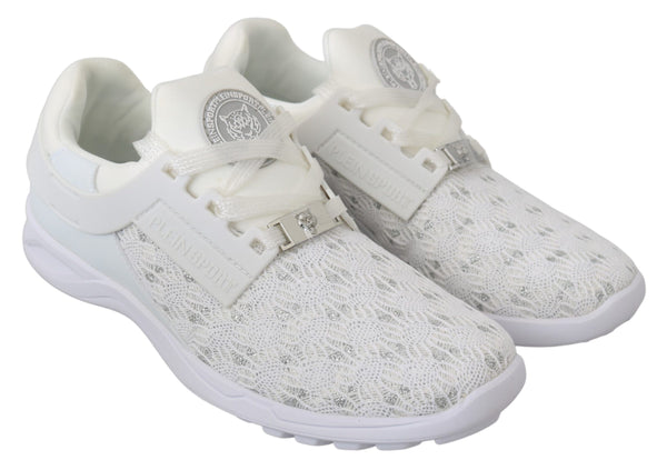 Weiß Polyester Freizeitschuhe Schuhe