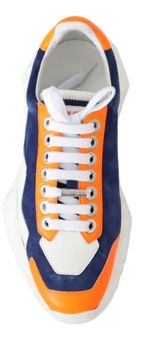 Electric Elegance Leder Mix Sneakers