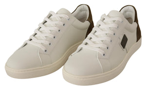 Weiß Wildleder Leder Herren Low Tops Turnschuhe
