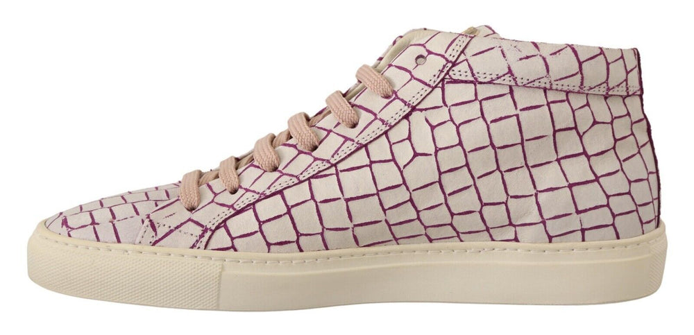 Weiß Bordeaux Leder Casual Lace Up Sneakers Schuhe