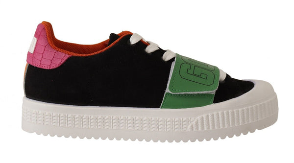 Multicolor Wildleder Low Top Lace Up Frauen Sneakers Schuhe