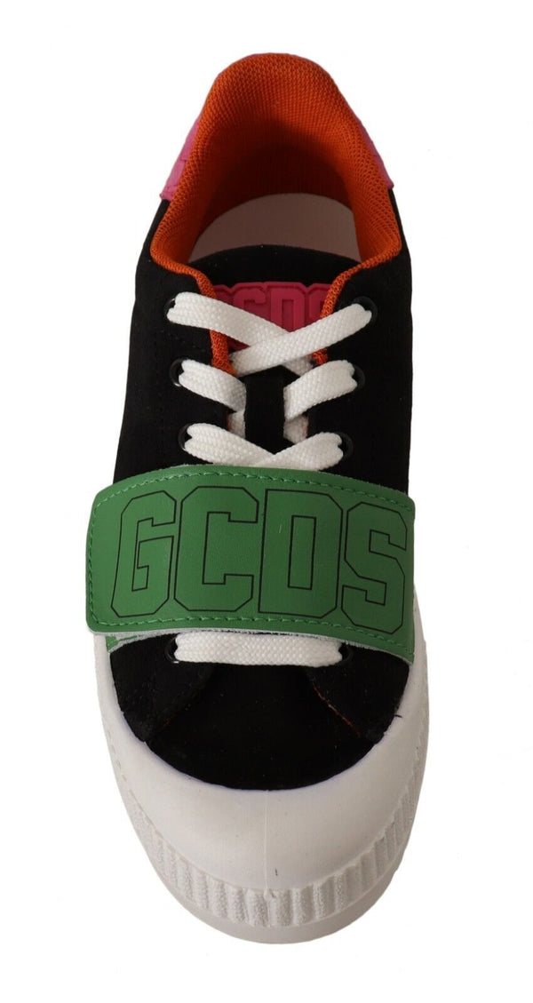 Multicolor Wildleder Low Top Lace Up Frauen Sneakers Schuhe