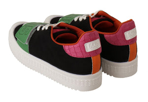 Multicolor Wildleder Low Top Lace Up Frauen Sneakers Schuhe