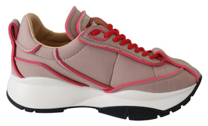 Ballett Rosa Chic Gepolsterte Turnschuhe