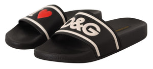 Schwarzes Leder I Love D&amp