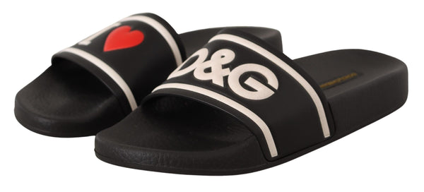 Schwarzes Leder I Love D&amp