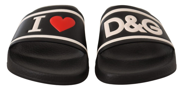 Schwarzes Leder I Love D&amp