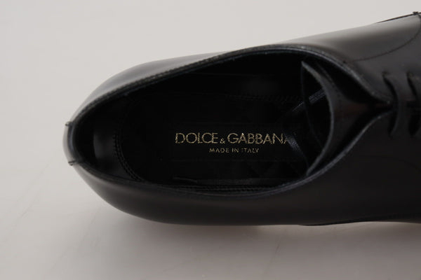 Schwarze Lederschuhe für formelle Anlässe