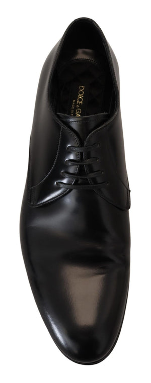 Schwarze Lederschuhe für formelle Anlässe