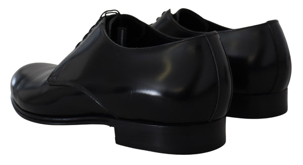 Schwarze Lederschuhe für formelle Anlässe