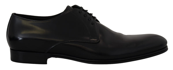 Schwarze Lederschuhe für formelle Anlässe