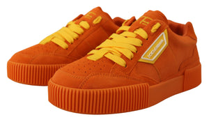 Orange Leder P.j. Tucker Turnschuhe Schuhe