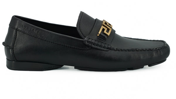 Elegante Herren Loafers aus schwarzem Kalbsleder