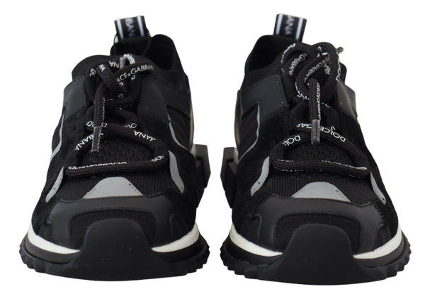 Schwarz Mesh Sorrento Trekking Turnschuhe Schuhe