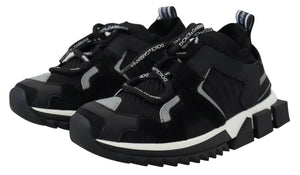 Schwarz Mesh Sorrento Trekking Turnschuhe Schuhe