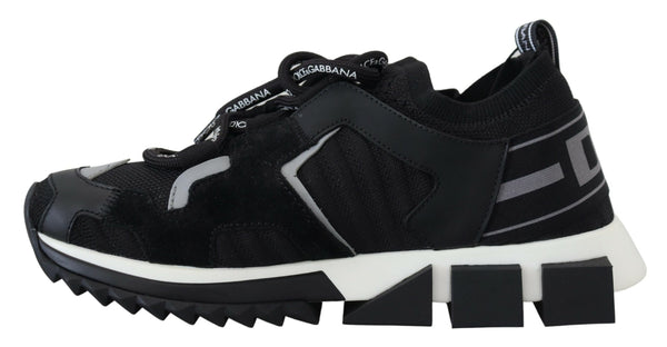 Schwarz Mesh Sorrento Trekking Turnschuhe Schuhe
