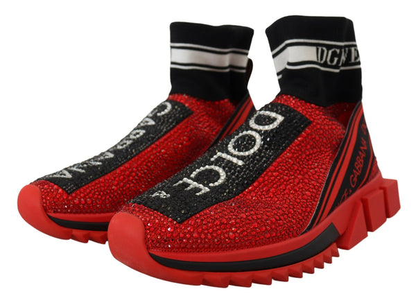 Rot Bling Sorrento Turnschuhe Socken Schuhe