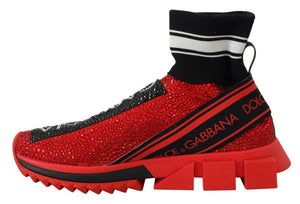 Rot Bling Sorrento Turnschuhe Socken Schuhe