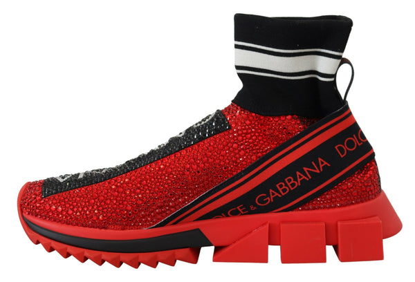 Rot Bling Sorrento Turnschuhe Socken Schuhe