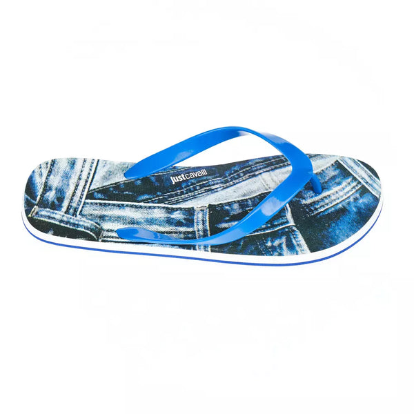 Hellblaue EVA Herren-Sandale