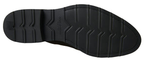 Schwarz Weiß Leder Formale Schuhe