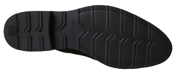 Schwarz Weiß Leder Formale Schuhe