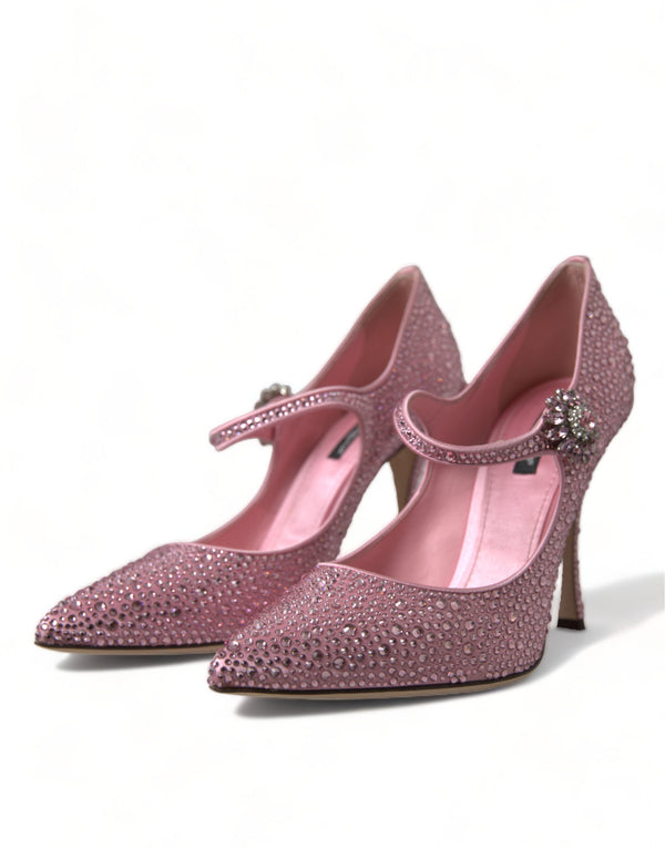 Rosa Strass Kristall Heels Pumps Schuhe