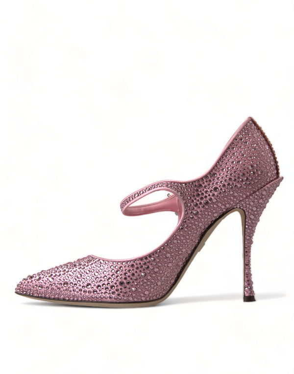 Rosa Strass Kristall Heels Pumps Schuhe