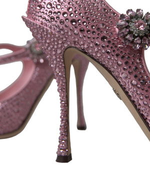 Rosa Strass Kristall Heels Pumps Schuhe