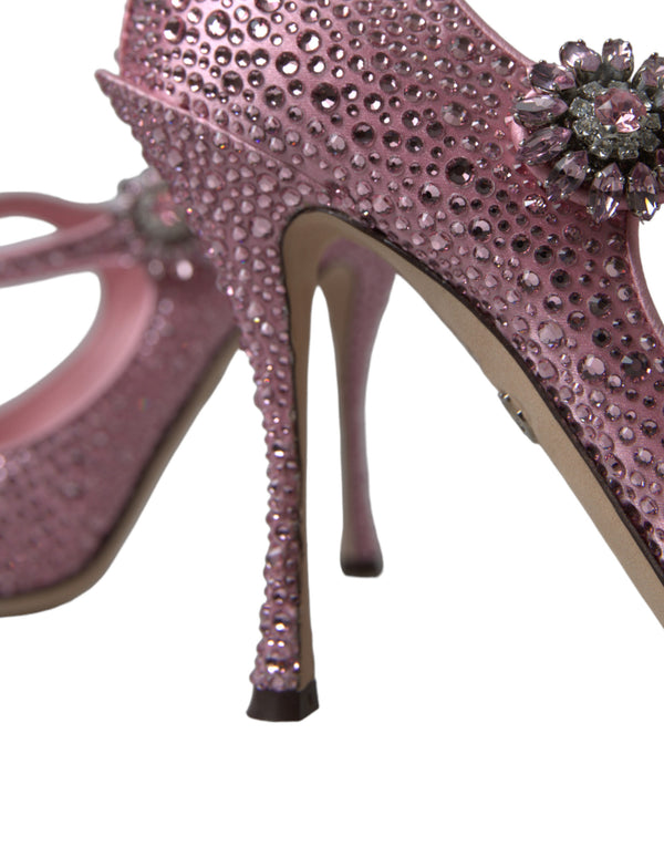 Rosa Strass Kristall Heels Pumps Schuhe