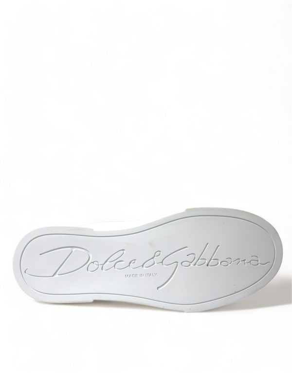 Weiß Love Patch Portofino Klassische Turnschuhe Schuhe