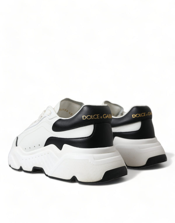 Weiß Schwarz Low Top Daymaster Turnschuhe Schuhe