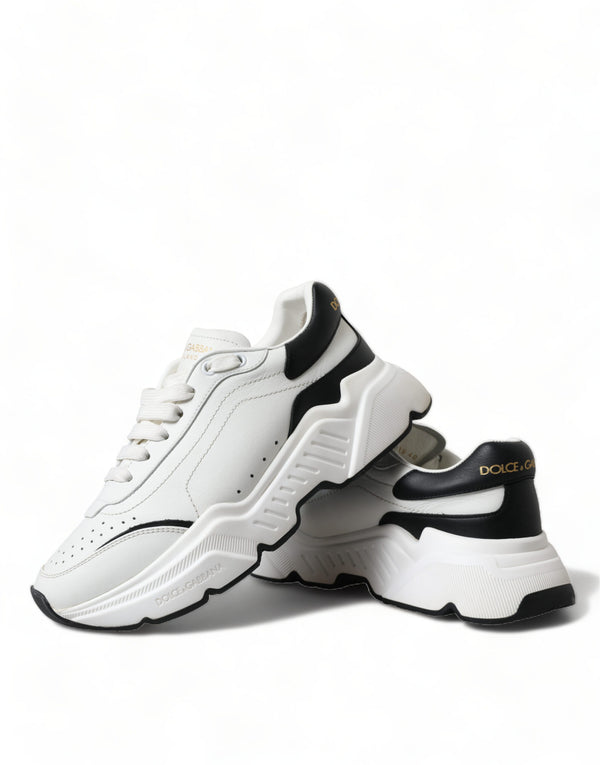 Weiß Schwarz Low Top Daymaster Turnschuhe Schuhe