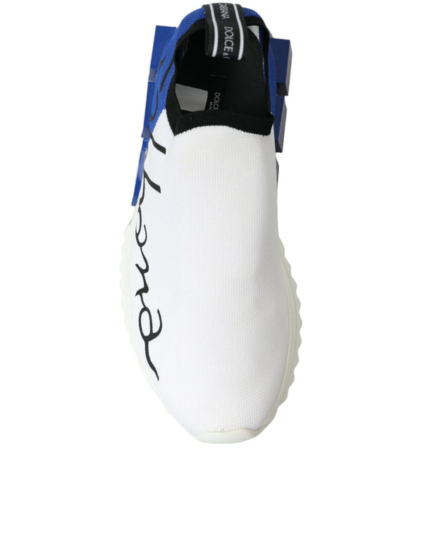 Weiß Blau Sorrento Low Top Männer Casual Turnschuhe Schuhe