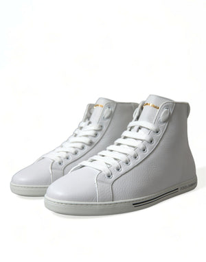 Weiß Saint Tropez High Top Männer Turnschuhe Schuhe