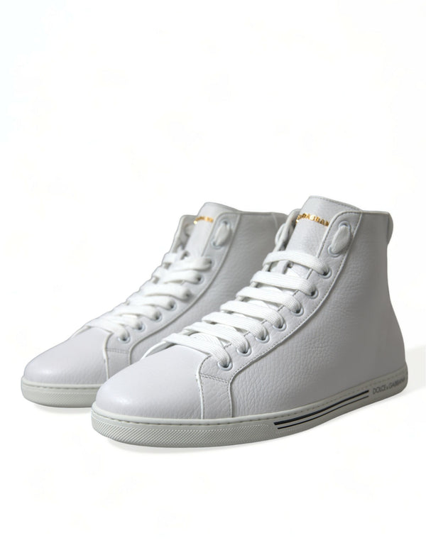 Weiß Saint Tropez High Top Männer Turnschuhe Schuhe