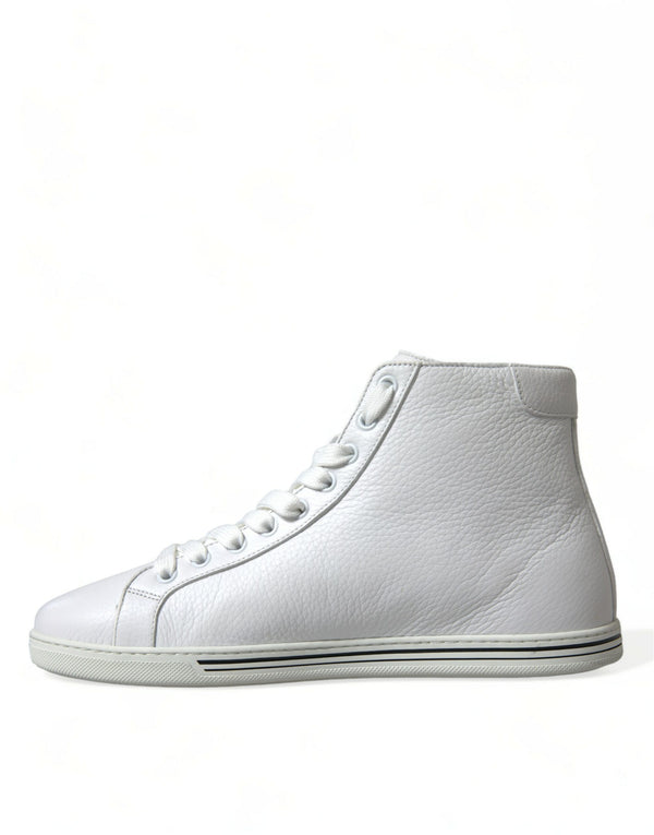 Weiß Saint Tropez High Top Männer Turnschuhe Schuhe