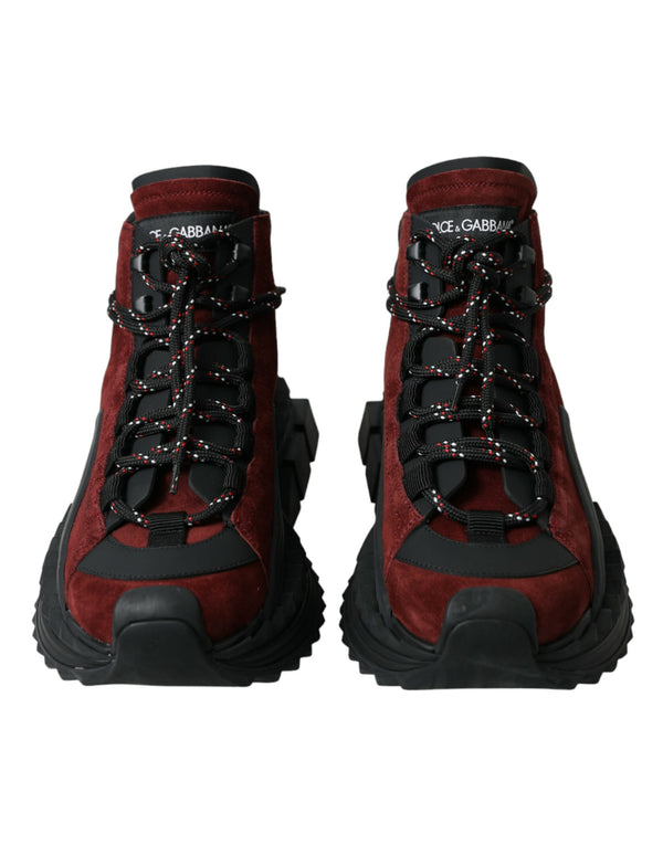 Burgundy Super King High Top Männer Turnschuhe Schuhe