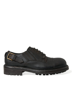 Braun Leder Lace Up Derby Männer Kleid Schuhe