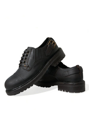 Braun Leder Lace Up Derby Männer Kleid Schuhe