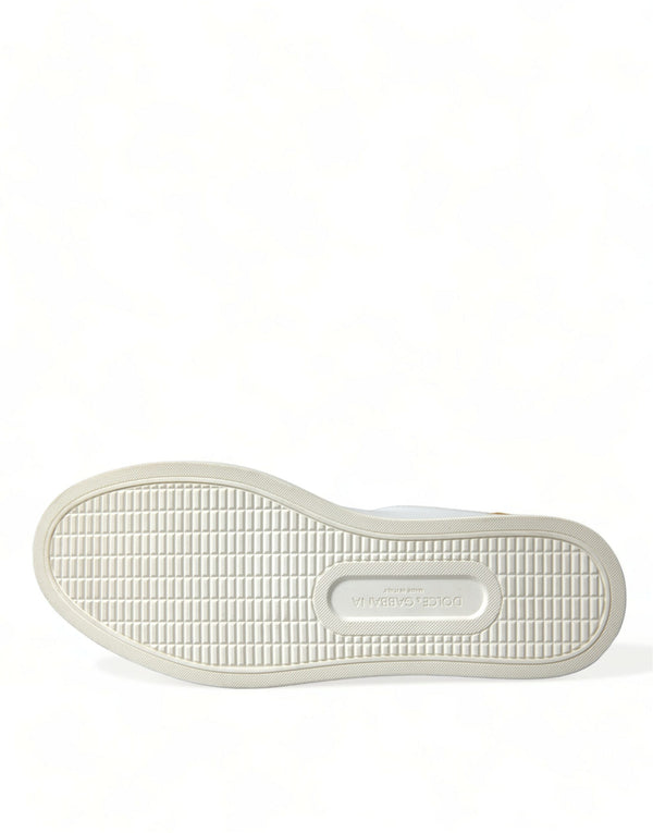 Weiß Leder LOVE Milano Männer Turnschuhe Schuhe