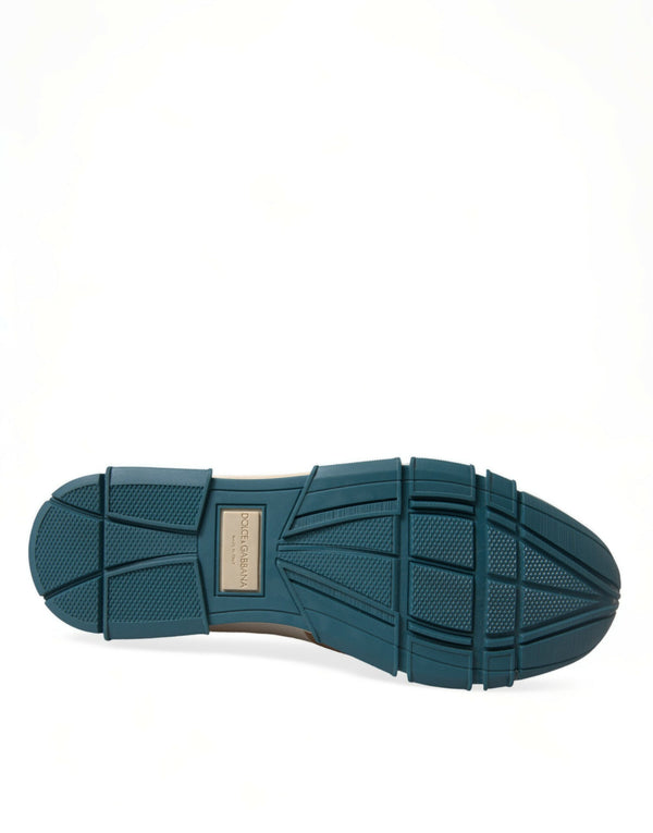Weiß Braun Leder Slip On Männer Mokassin Schuhe