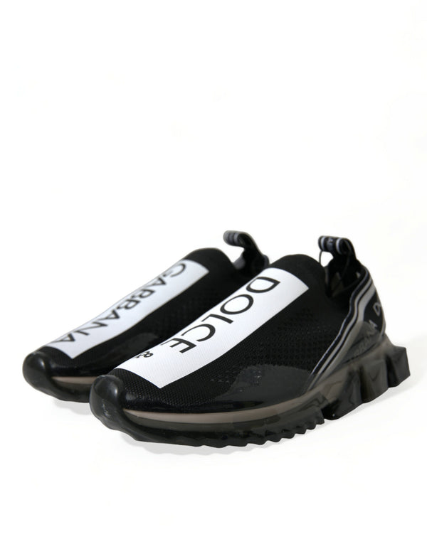 Schwarz Weiß Slip On Sneakers Sorrento Schuhe