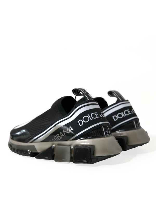 Schwarz Weiß Slip On Sneakers Sorrento Schuhe