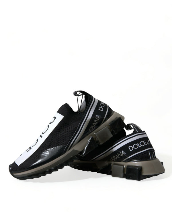 Schwarz Weiß Slip On Sneakers Sorrento Schuhe