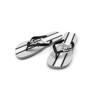Grauer Polyester Damen Flip Flop
