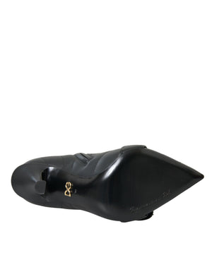 Schwarz Devotion Gesteppte Stiefel mit Schnalle Schuhe