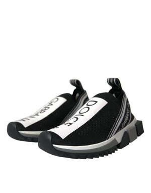 Schwarz Weiß Slip On Sorrento Sneakers Schuhe